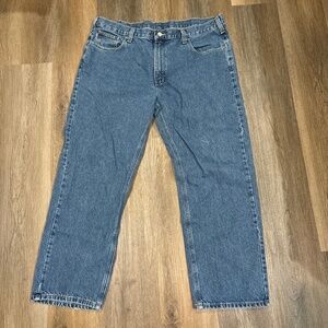 Carhartt Jeans‎ Men's 42x30 Blue B480-DPS Traditional Straight